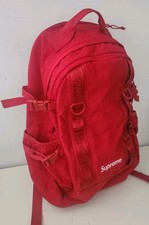 FW20 Supreme Zaino Rosso Scuro Borsa Acqua Resistente Nylon Zaino