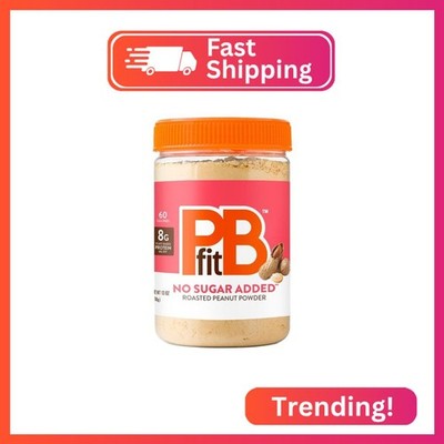 PBfit No Sugar Added Peanut Butter Powder, Powdered Peanut Butter Spread from Re