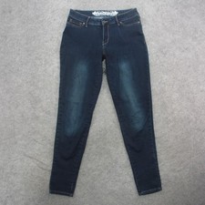 Express Jeans Womens 10 Dark Wash Stella Jean Legging Skinny Low Rise Stretch