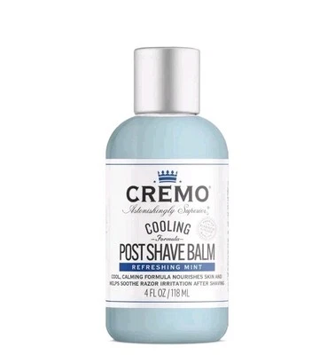 CREMO - Cooling Post Shave Balm For Men - Refreshing Mint Formula - 118ml - Figh