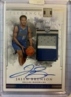 Jalen Brunson Patch Autograph Impeccable Elegance RPA on Card Auto /99 Knicks