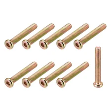 Hex Socket Head Machine Screws, (M8x50mm) 15Pcs, Carbon Steel Screws