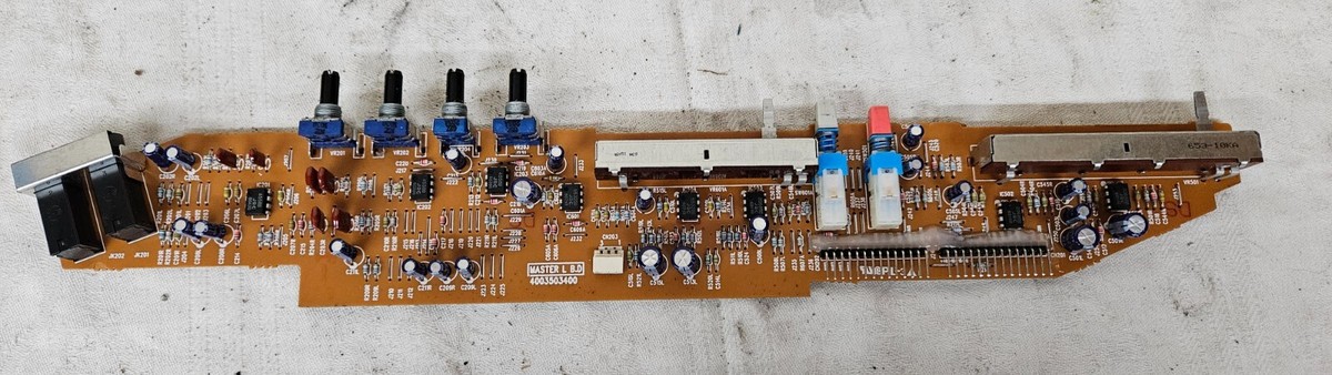YAMAHA MX200-16 Audio Mixer Console LEFT Master Aux 1 PCB Yamaha