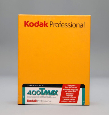 Kodak T-Max 400 BW FOLIE 10,2x12,7 CM (4x5 Zoll) / 50 Blatt