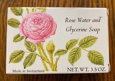 Crabtree Evelyn Rosewater and Glycerin Soap 3.5 Oz Vintage