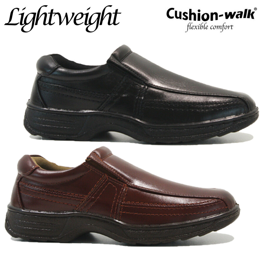 MENS WIDE FIT SLIP ON WALKING SHOES DRIVING LOAFERS MOCCASIN COMFORT CASUAL SIZE eBay