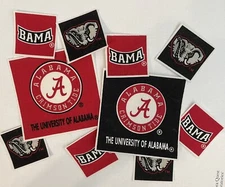 University of Alabama - Iron On Fabric Appliques - Sports Patches