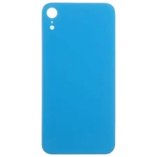 Back Glass for Apple iPhone XR Blue Door Rear Replacement Part Phone Repair