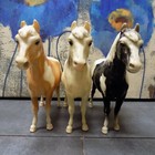 Early 1970's Vintage Breyer horse Shetland Pony #21 #22 #25 (3 pc set)