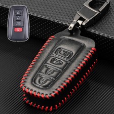 4-Button Car Key Fob Case Cover For Toyota Highlander Corolla Camry RAV4 2016-14