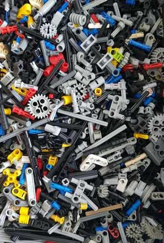 Lego Technic Technic 200 Small Parts Pins Connectors Gears Gears Holder Joint