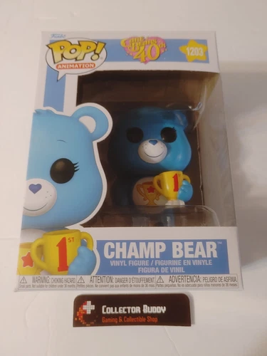 Care Bears Champ Bear Funko Pop! Animation 1203  40th Anniversary Pop FU61555