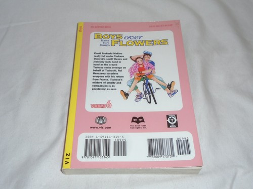 Boys Over Flowers Vol 6: Hana Yori Dango by Yoko Kamio (Paperback, 2004) Manga - Picture 3 of 5