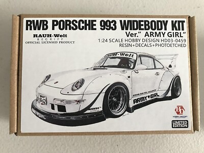 1/24 Tamiya Porsche GT2 kit + Hobby Design RWB 993 Wide Body Kit