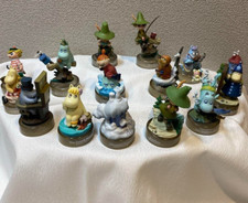 Kaiyodo Moomin's Lunch The Moomins Bottle Cap Mini figure 15 figures Set F/S