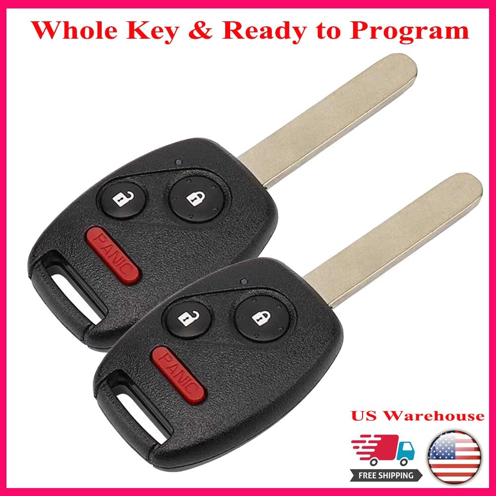 2 for 2009 2010 2011 2012 2013 Honda Fit Keyless Entry Remote Head Key