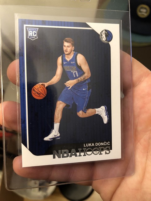 2018 19 Donruss Optic 177 Luka Doncic Dallas Mavericks RC Rookie PSA 9 