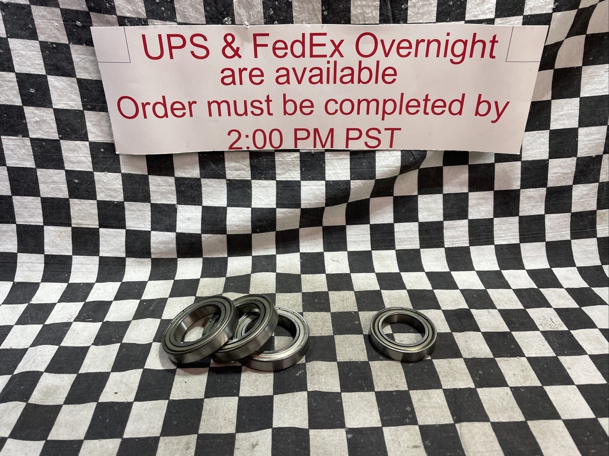 Deep Groove Ball Bearing 6907Z & 6906Z, LOT OF 4 SHIPSAMEDAY#ZE44