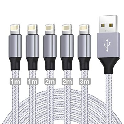 Iphone Ladekabel Apple Mfi Zertifiziert Datenkabel für Iphone13 Kabel 5Pack USB 