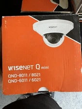 4 Wisenet QND-6011 5MP Network Dome Cameras