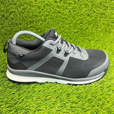 Bogs Sandstone Knit Low TR Womens Size 7.5 Black Composite Toe Safety Work Shoes