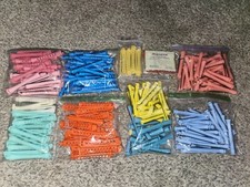 Lot of 240 Vintage Curlers Perm Rod Rollers Assorted Sizes Vintage Hair Wave Rod