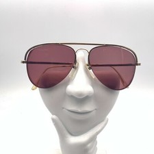 Vintage Logo Paris 025.4 Gold Metal Pilot Sunglasses FRAMES ONLY France