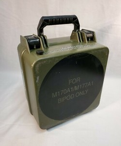 Transportation Case FOR M170A1/M177A1 BIPOD ONLY Army Pelican Hard Shipping Case