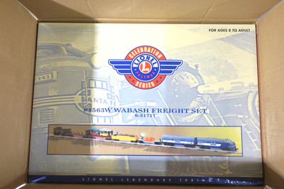 Lionel 6-31711 O Gauge Postwar Celebration Wabash 1563W F-3 Freight Set NIB