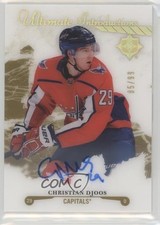 2017-18 Ultimate Collection Gold Spectrum 85/99 Christian Djoos #UI-7 Auto 3yv