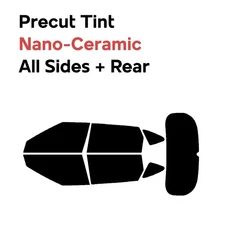 Precut Window Film Automotive Nano Ceramic Any % Tint for Kia Seltos 2021-2026
