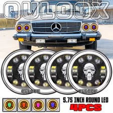 For Mercedes-benz 380sl 450sl 560sl 4pcs 5.75 Round Led Headlights Hi-lo Beam For Mercedes-benz 380sl 450sl 560sl 4pcs 5.75 Round Led Headlights Hi-lo Beam