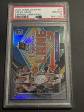 2020 Donruss Optic Basketball Steve Nash Express Lane - HOLO GEM MINT 10 PSA