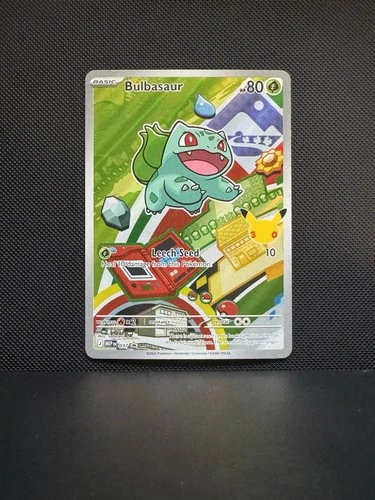 Bulbasaur MEP 037 - NM First Partner Illustration Rare Promo 30th Anniversary