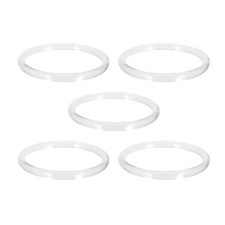 5pcs Round Handles Replacement for Bag Handles for Women Transparent 