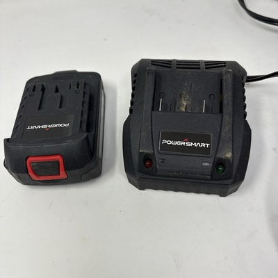 #ad PowerSmart 20V Lithium Ion Battery And 1 Hour Fast Charger PS76020B Set $33.98