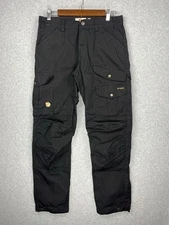 Fjallraven Vidda Pro Ventilated G-1000 Outdoor Utility Pants Mens 30x32 Black