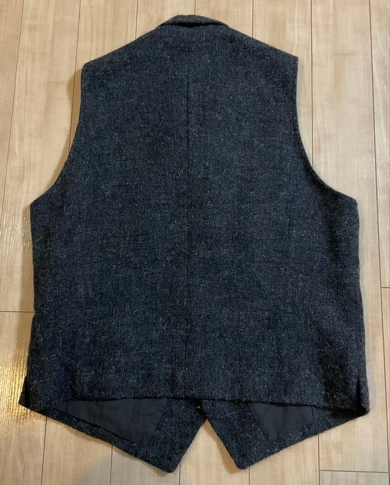 Rare Size 52 Nigel Cabourn Mallory Wool Vest Gray Made in Japan F/S - Image 3 of 4