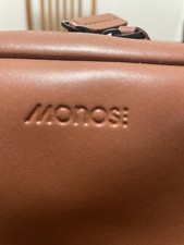 Monos Metro Classic Kit Borsa da Viaggio Vegan Pelle Organizer Custodia Marrone Unisex