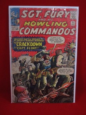 COMIC BOOK Marvel SGT Fury And His Howling Commandos 1964