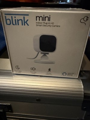 Blink Mini Indoor Plug-In HD Smart Security Camera