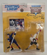 Starting Lineup NHL Hockey Autograph Bobby Hull Blackhawks Mint PSA DNA Auto