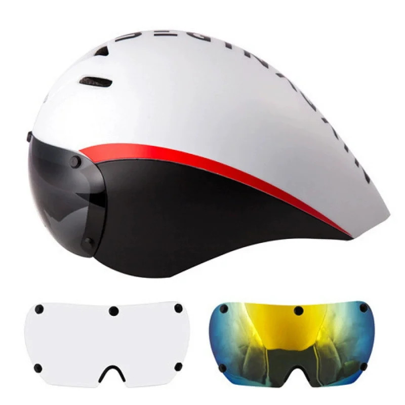 Cycling Ultralight Helmet for Men Sun Lens Racing Cycling Helmet Bike Helmet