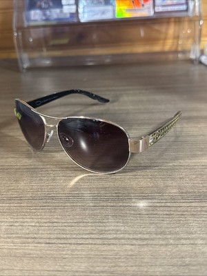 O Oscar de la Renta Sunglasses Gold Full Rim Tortoise MOD-3020 718 Gradient