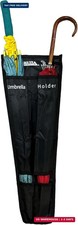 Maxsa 25577 Car Umbrella Holder, Headrest Organizer Holds 2 Umbrellas, Waterproo