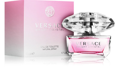 VERSACE Bright Crystal 50ml Damenduft Spray Eau De Toilette Original