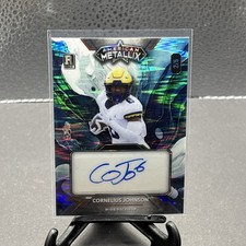 2023 Wild Card American Metallix Cornelius Johnson Rookie Auto Autograph #2/5. rookie card picture