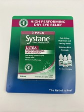 Systane Ultra High Performance Dry Eye Hydration Relief 3 Pack 10ml Exp 04/2027