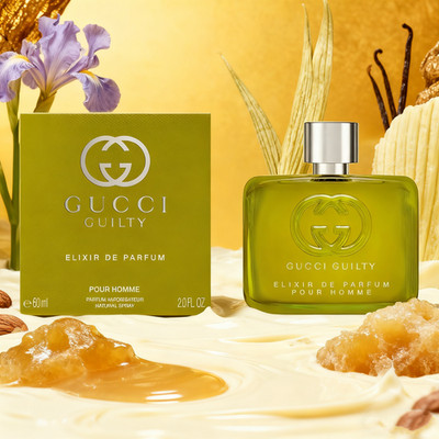 Gucci Guilty Elixir De Parfum Pour Homme 2.0 oz Parfum Cologne Men NIB