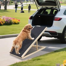 Dog Ramp for Bed Pet Ramp for Small Non Slip Rubber Surface up to 80lb